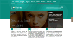 Desktop Screenshot of logalyze.com